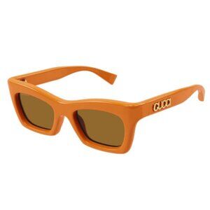 NEW GUCCI SUNGLASSES ORANGE WOMEN EYEWEAR GUCCI GG1773S 004